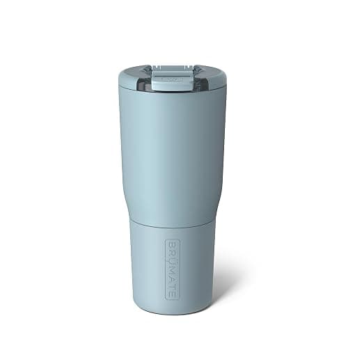 BrüMate Nav 25oz 100% Leak Proof Insulated Travel Tumbler with Magnetic BevLock™ Lid - Double Wall Cup-Holder Friendly Stainless Steel Mug (Mist) - Image 1