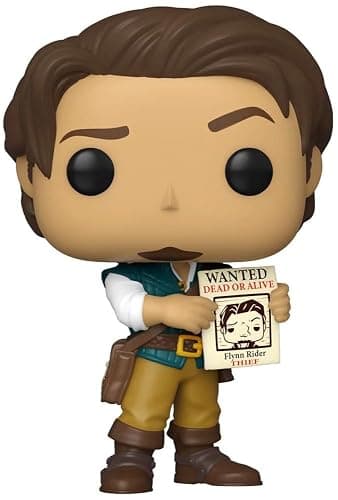 Funko Pop Rapunzel Raiponce Flynn avec Une Affiche recherchée #1126 – Funko Pop Exclusive Edition – Figurine Pop Disney - Image 1