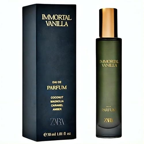 Zara Immortal Vanilla Perfume for Men Long-Lasting Elegant Fragrance Eau de Parfum 30ml (1.0 fl. oz) - Image 1
