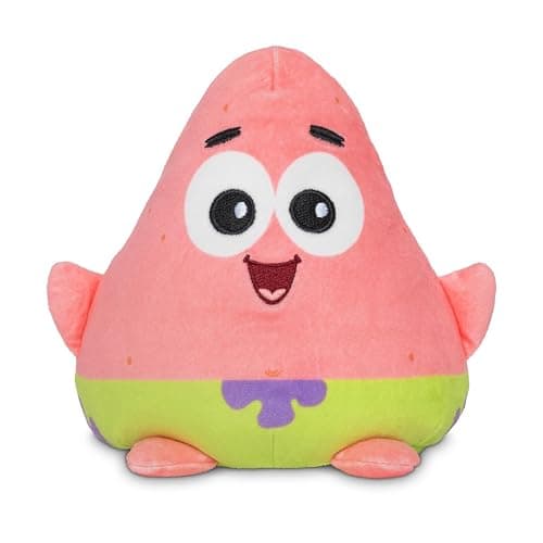 Teeturtle Spongebob Squarepants Patrick Star Reversible 6" Plushie - Cute Kawaii Soft Stuffed Animal - Image 1