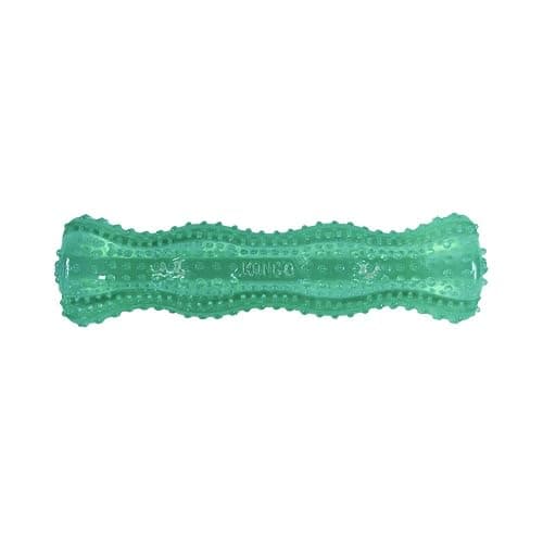 KONG Squeezz Dental Stick - Dog Toy for Cleaning Teeth - Flexible Chew Toy for Gentle & Mild Chewers - for Medium/Large Dogs - Image 1