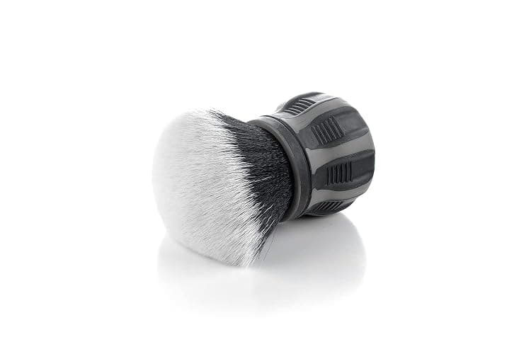 Detail Factory - Curveball XL Synthetic Brush - Ultra Soft Bristles, Comes with Storage Rack, Covers Large Area Inside or Outside Vehicles - Grey - Image 1