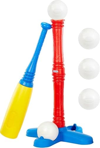 Little Tikes T-Ball Set, Red, 5 Balls, for Toddlers Ages 18+ Months – Amazon Exclusive - Image 1