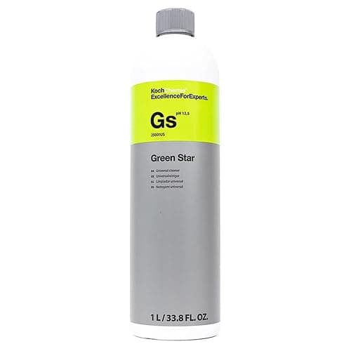 KOCHCHEMIE Green Star - Highly Concentrated Universal Cleaner; NTA, Phosphate, and Solvent Free, Clean Auto Interiors and Exteriors, Engines, Commercial, Home, and Industrial Use (1 Liter) - Image 1
