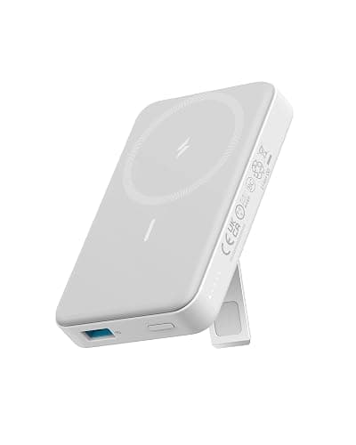 Anker 633 Magnetic Battery, 10,000mAh Foldable Wireless Portable Charger, 20W USB-C Power Delivery Power Bank with Stand, Magsafe-Compatible for iPhone 16/15/14/13/12 Series - Image 1