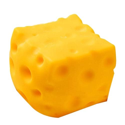 1pc Big Cheese-Squishy, Yellow Giant Cheese-Squishy Toy, Soft Squeeze Cheeses, Rebounding-Jumbo Squishycheeses, Soft Novelty Toy, for Adults, Multi-Size to Choose - Image 1