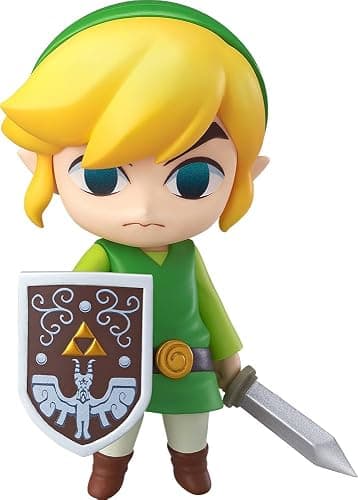 Good Smile Company Legend of Zelda 4 Inch Action Figure Nendoroid - Link The Wind Waker Version | Legend of Zelda 4 Inch Action Figure Nendoroid - Link The Wind Waker version - Image 1