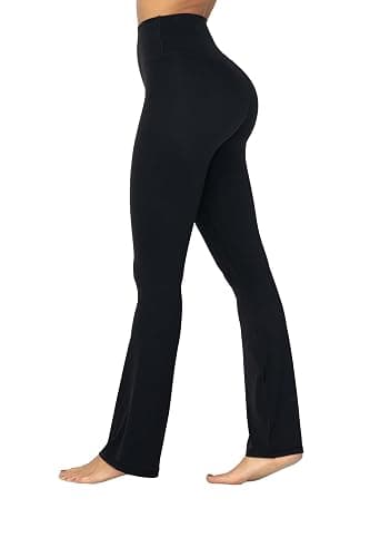 Sunzel High Waisted Mini Flare Leggings for Women, Workout Bootcut Flared Yoga Pants with Tummy Control for Casual Gym - Image 1