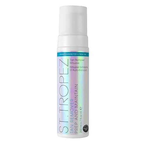 St.Tropez Tan Remover Mousse & Primer, 2-in-1 Prep and Maintain, Detox and Prime Skin, Sensitive Skin, Vegan, Natural & Cruelty Free, 6.7 Fl Oz - Image 1
