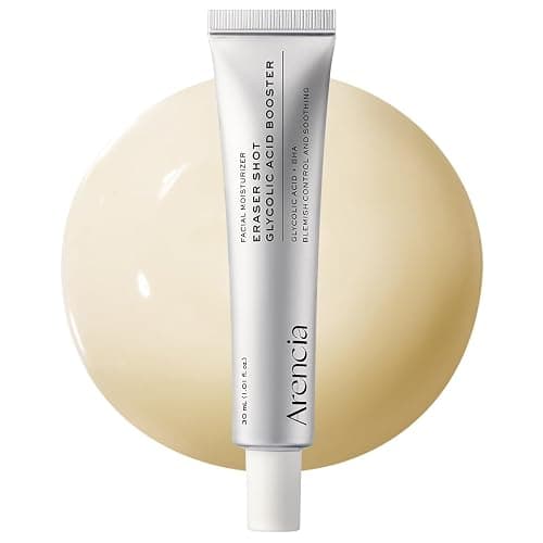 Arencia Eraser Shot Serum Glycolic Acid Booster with AHA BHA, Exfoliating Face Serum for Pore Care & Texture Refining, Lightweight Daily Skincare, 30 mL / 1.01 fl. oz. - Image 1
