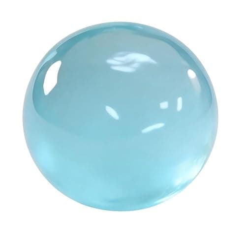 Coconut Oil Squishy, Coconut Oil Slow Rising Squeeze Stress Ball Clear Jelly Bubblegum Texture Coconut Oil Squishy Toy (Blue) - Image 1