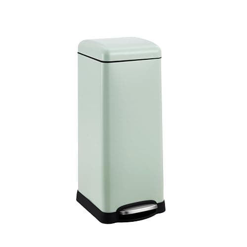 CuisinAid 8 Gallon/30Liter Trash Can, Kitchen Garbage Cans, with Soft-Close Lid, Fingerprint Resistant, Removable Inner Bucket, Foot Pedal, for Home Office Bathroom, Green - Image 1