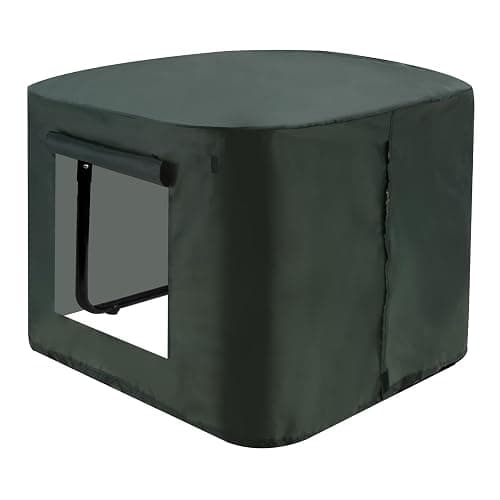 Large Black 100cm Plastic Mixing Tray & Stand with Dark Green Play Tent Cover - For Indoor & Outdoor Use - Image 1