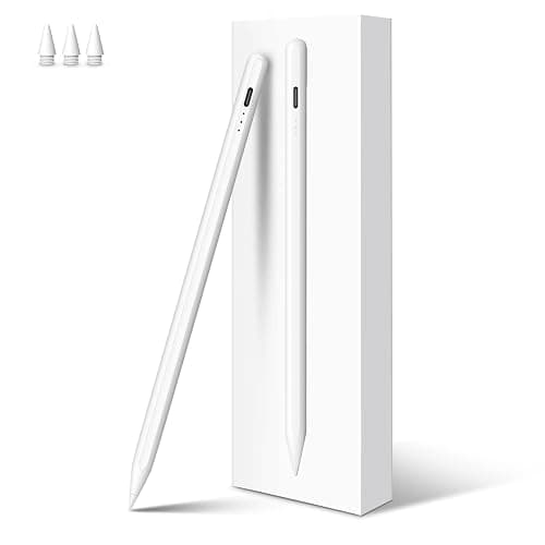 MEKO Stift für Apple iPad 2018–2026, 13-Min.-Schnellladung, Palm Rejection | iPad Pencil mit magnetischer Haftung, Neigungssensitivität für iPad 6–10/A16, Pro M4 11/12,9", Mini 5–7, Air M2/M3 3–5 - Image 1