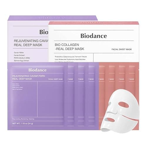 BIODANCE Luxury Holiday Duo: Caviar PDRN & Bio Collagen Real Deep Overnight Gel Mask for Plumping Hydration, Firming for Glass Skin, Korean Skin Care, Skin Care Set - Image 1