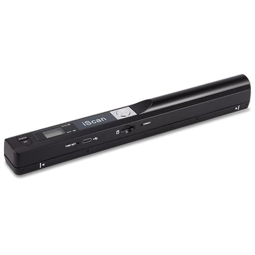 Portable Document Scanner, AOZBZ 900DPI Handheld Image Scanner, Scanning Wand,A4 Colour Photo Mobile Scanner Handy Scan (JPG/PDF Format, High Speed USB 2.0, Included 16G SD Card) - Image 1