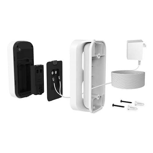 myQ Smart Garage Door Video Keypad Wired Power Adapter Kit-Works with Chamberlain, LiftMaster and Craftsman openers, White - Image 1