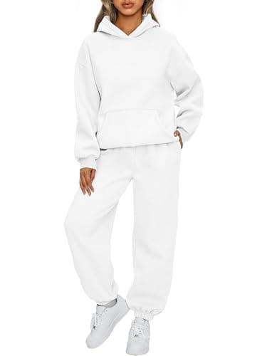 AUTOMET Womens 2 Piece Outfits Lounge Hoodie Sweatsuit Sets Plus Size Fall Fashion Clothes Airport Travel Pants Tracksuits - Image 1
