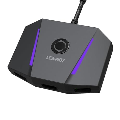 leadjoy VX2 AimBox Keyboard Mouse Adapter for PS4, Xbox One, Xbox Series X/S, MnK Converter for Playing FPS, RTS, R6, Apex Legends - Image 1