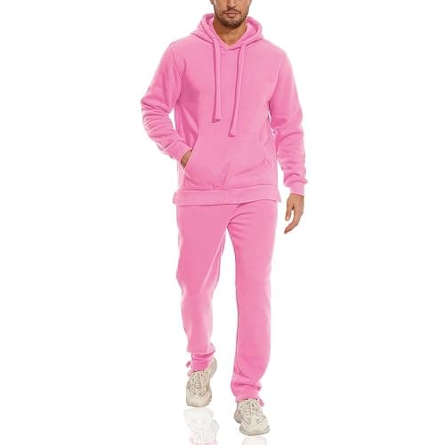 Eylhot Men's Tracksuits Sweatsuits for Men Athletic Track Sweat Suits 2 Piece Set Full Zip Sports Jogging Suits Outfits - Image 1