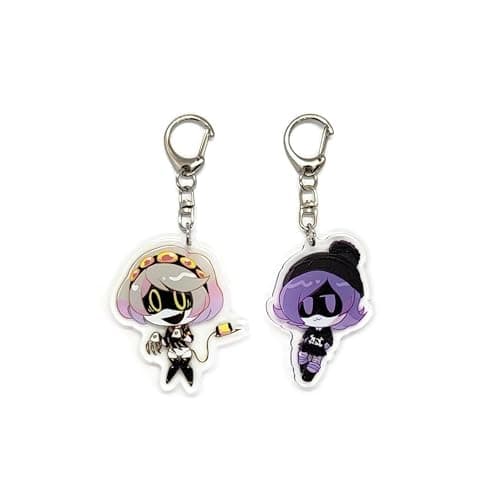 EBTY DREAMS Inc. - Set of 2 Murder Drones Acrylic Keychain Serial Designation Uzi, Serial Designation V v3 - Image 1