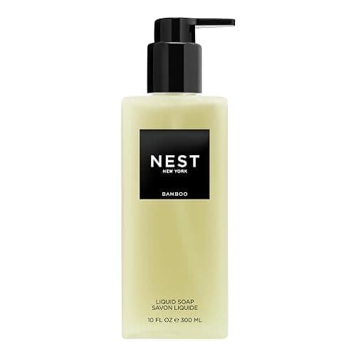 NEST New York Liquid Soap, Bamboo - 10 fl oz - Cleanses & Nourishes Skin - Approx. 300 Pumps Per Bottle - Gluten Free & Cruelty Free - Image 1