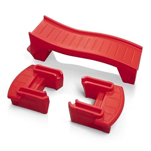 Step2 Farther & Faster Coaster Track Expansion Pack, Extra 3 Feet, Kids Ride On Toy Roller Coaster Track, Push Car, Indoor/Outdoor Playset, Made of Durable Plastic, For Toddlers 2-5 Years Old - Image 1