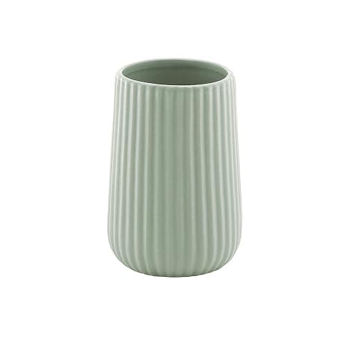 Gedy Vert Menthe, G-Marika, Salle de Bain, Porte-Brosse à Dents en céramique, Design R&S, Dimensions 11,6 x 8 cm, 2 Ans de Garantie, Unique - Image 1