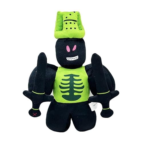 GUUZOGG 11 Inch 1x1x1x1 Plush Toy with Detachable Sword, Adorable Killer Stuffed Animal Doll for Fans, Collectible Gift for Kids Boys Girls and Adults - Image 1