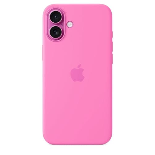 Apple iPhone 16 Plus Silicone Case with MagSafe and Camera Control: Lightweight Phone Case, Wireless Charging Compatible, Smooth Matte Finish; Peony - Image 1