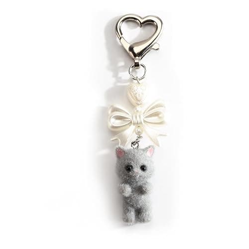 SHTALHST Y2K Butterfly Keychain Heart Keychains Bow Keyring Bear Keycharms Y2K Charms for Keys Cute Retro Aesthetic - Image 1
