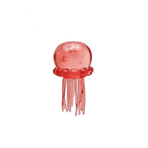 Classic Squishy Fidget Toy, Slow Rise Cute Octopus Stress Ball, Jumbo Size, Anxiety Relief Sensory Toy (02-Watermelon Red) - Image 1