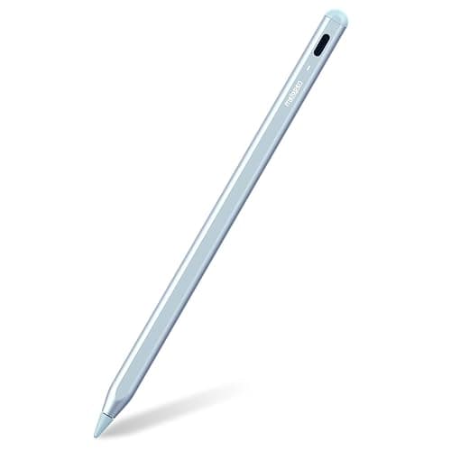 Metapen Pencil A8 for Apple iPad 2018-2024, 2X Faster Charge, Tilt Sensitive, Palm Rejection, Stylus Pen for iPad 10/9/8/7/6th Gen, iPad Pro 12.9/11/13-inch M4, iPad Air 3/4/5/M2, Mini 5/6, Blue - Blue - Image 1