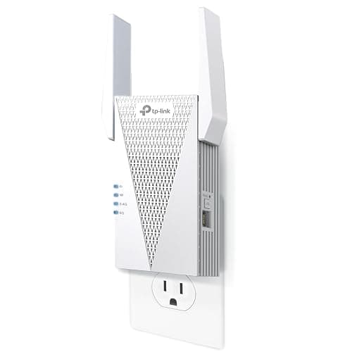 TP-Link RE615X AX1800 WiFi 6 Range Extender w/Ethernet Port | 1.8G Dual-Band Wireless Repeater Amplifier | Up to 2100 Sq. Ft., 64 Devices | Internet Signal Booster | APP Setup | EasyMesh Compatible - Image 1