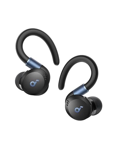 Soundcore Sport X20 by Anker, True-Wireless Workout Earbuds, Rotatable and Extendable Ear Hooks, Noise Cancelling, Deep Bass, IP68 Waterproof, Sweatproof, Dustproof, 48H Play, Sport Earbuds for Gym - Image 1