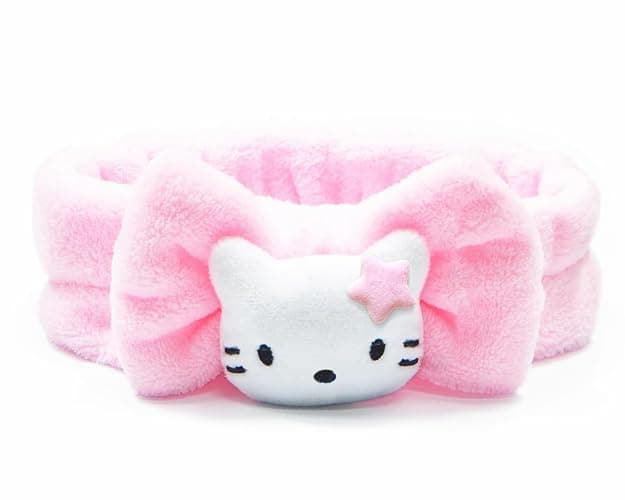 GGJQQDM Kawaii Headband for Spa, Makeup, Face Washing & Pajama Parties - Suitable for Girls and Women (F) - F - Image 1