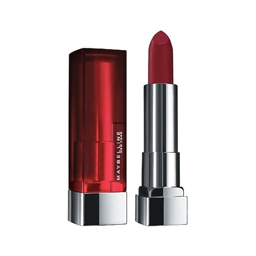 Maybelline Color Sensational Lipstick, Lip Makeup, Matte Finish, Hydrating Lipstick, Nude, Pink, Red, Plum Lip Color, Divine Wine, 1 Count - Image 1