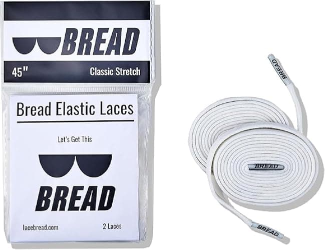 Bread Elastic Shoelaces – Tie Once, Slip On Convenience – Premium Stretch Laces for Boots, Running Shoes, and Everyday Wear - Image 1