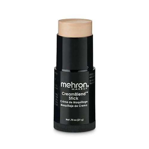 Mehron Makeup CreamBlend Stick | Face Paint, Body Paint, & Foundation Cream Makeup | Perfect for Halloween .75 oz (21 g) (Light 3) - Image 1