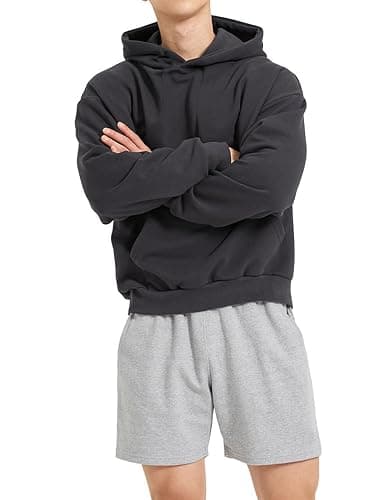 ceauros Men's Hoodies Loose Fit Pullover Casual - Image 1