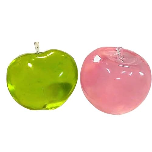 Realistic Fruit Squishies, Fruit Squishys, Squishy Fruits, Realistic Apple SquishySlow Rising Fruites Squishyes, Apple Stress Balls, SquishyApple Slow Rising Fruits Fidget, Squishy Ball for Adults - Image 1