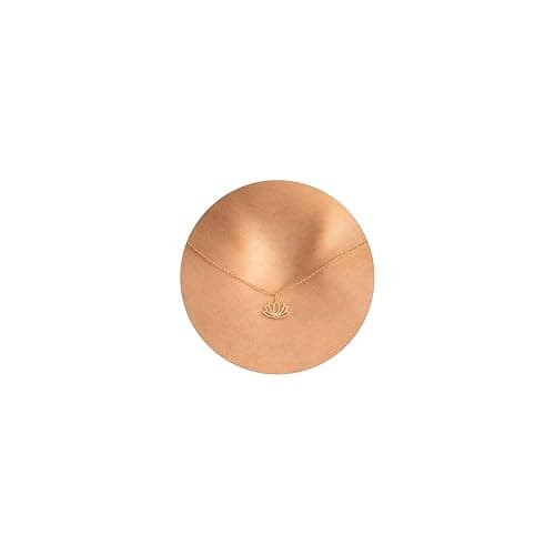HANLI 14K Gold Plated Necklaces for Women - Dainty Butterfly, Star of David, Moon and Star, Sun, Lotus, Infinity, Hummingbird, Bee,Boots,Chill,Sunflower Pendant Designs - Elegant Jewelry for Women - Image 1