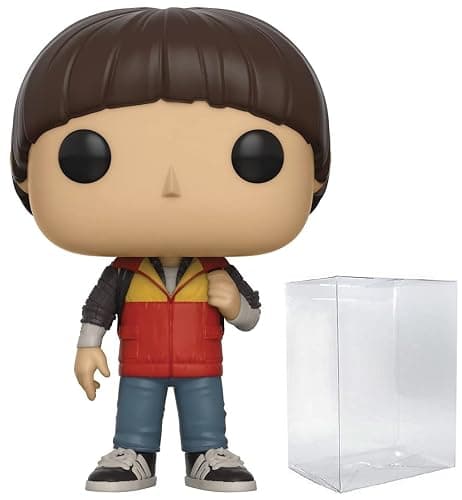 POP [Stranger Things - Will Byers Funko Vinyl Figure (Bundled with Compatible Box Protector Case), Multicolor, 3.75 inches - Image 1