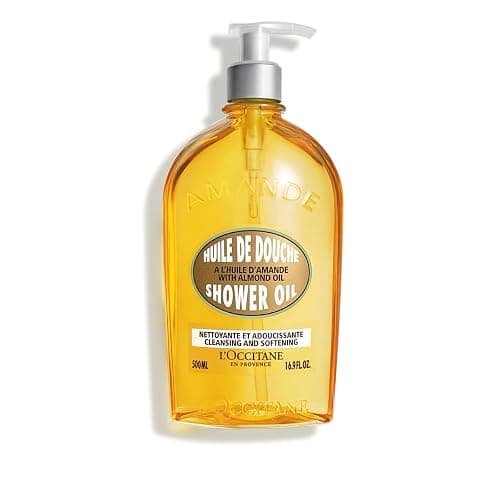 L'OCCITANE Almond Shower Oil, Cleansing Body Wash & Shaving Base, Vegan | Purifies & smooths, non-drying, milky lather, gentle, nourishes, versatile, daily use, self-care essential, luxury skincare - Image 1