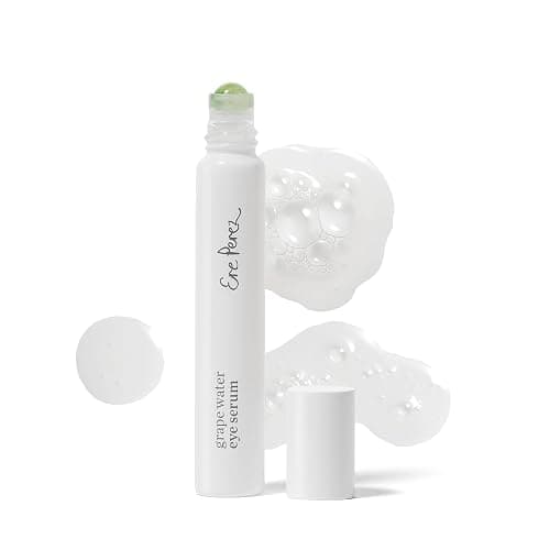 Ere Perez - Grape Water Eye Serum | Decongest, De-Puff, Tone Eye Area | Visibly Smooths + Softens Fine Lines | Peptides, Amino Acids | Vegan, Cruelty-Free, Clean Beauty (0.3 fl oz | 8 mL) - Image 1
