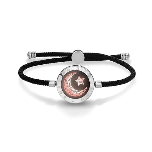 Single Touch Bracelet for Couples, Light up & Vibration for Love Couples | Long Distance Relationship Gift for Girlfriend, Mother-Daughter, Sisters,Women's Fashion Smart Jewelry,Must Stay Connected Bluetooth Bracelet, TOTWOO APP Set Up Pairing Jewelry - Image 1