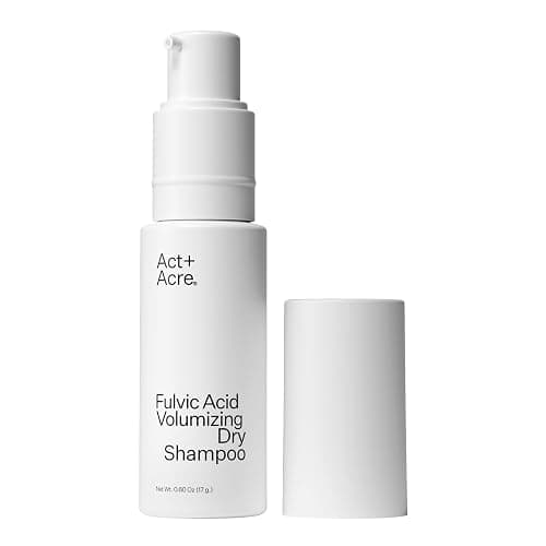 ACT+ ACRE Plant-Based Fulvic Acid Volumizing Dry Shampoo - Natural and Unscented Powder Spray Shampoo with Fulvic Acid and Rice Refresh Oily Hair and Restore Volume - Dry Shampoo for All Hair Types - 0.46 Ounce (Pack of 1) - Image 1