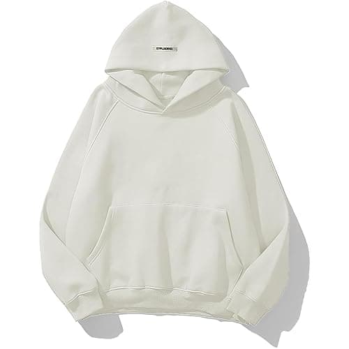 Lynkiss Women's Oversized Hoodies Long Sleeve Solid Heavy Pullover Tops Loose Sweatshirt with Pocket - Image 1