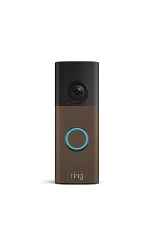 Ring Battery Doorbell 2K (newest model) Retinal 2K with wide-angle video, up to 6x Enhanced Zoom, Two-Way Talk, and Built-In Battery, Matte Mocha - Image 1