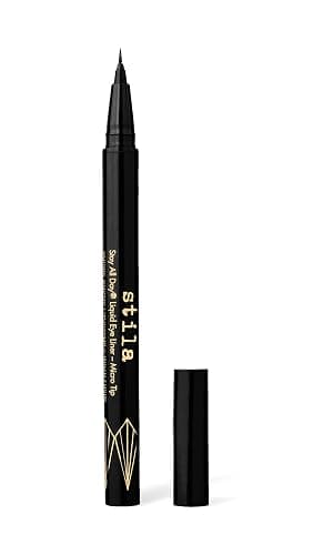 stila Waterproof Liquid Eye Liner, Stay All Day Makeup with Fine Brush Tip Lasting Satin Finish, Smudge-Proof & Transfer-Resistant - Image 1